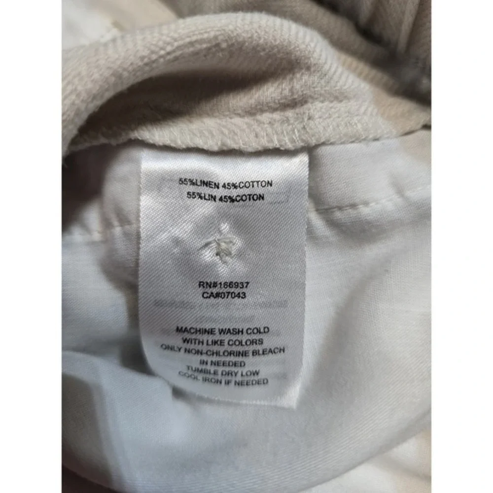 Jeremiah‎ American Legacy PHINEAS Linen Cotton Elastic Short Beige XL